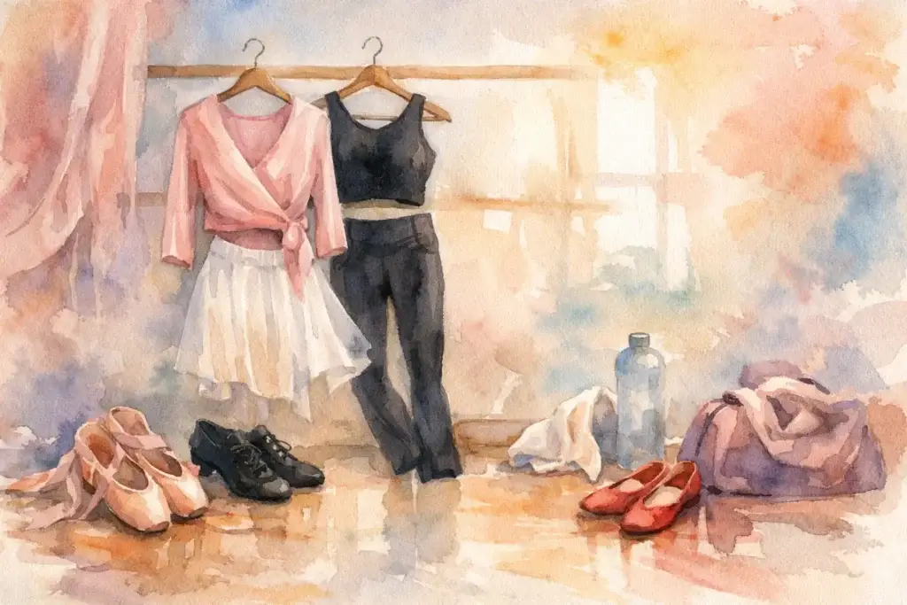 מה לובשים לשיעור ריקוד ראשון?